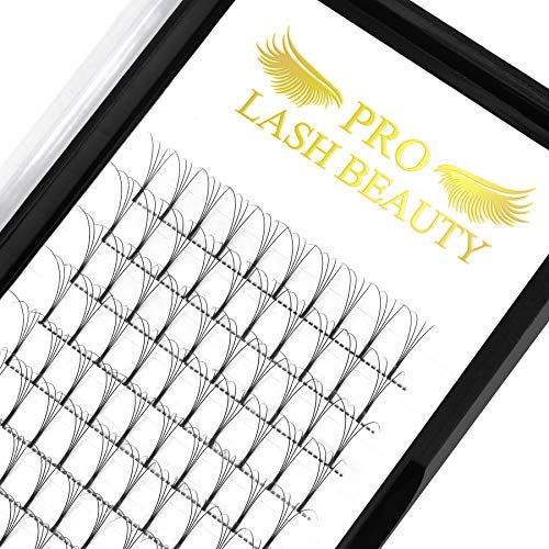 3D Volume Eyelash Extensions - Premade Fans | C & D Curl Mix, 0.07mm Thickness, 9-16mm Length