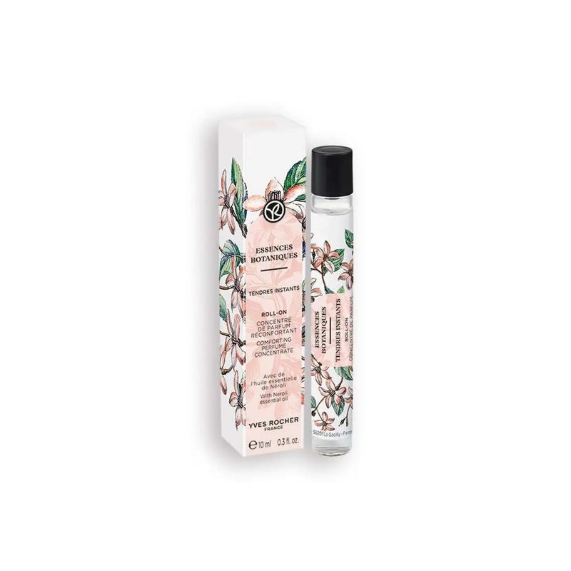 Yves Rocher Essences Botaniques Tendres Instant Oil Perfume Women Long Lasting Fragrance 10 ml./0.3 fl.oz.