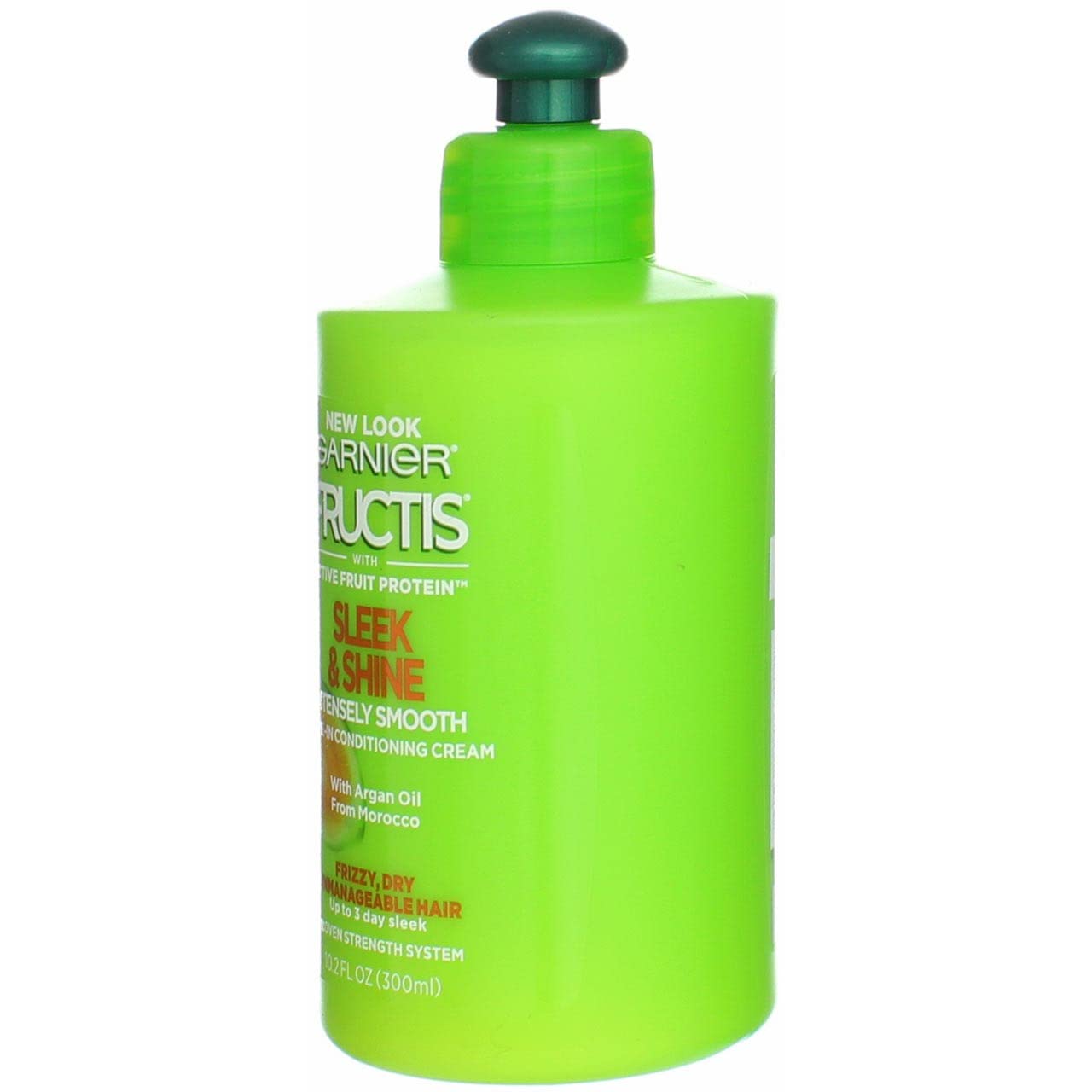 Garnier Fructis Sleek & Shine Intensely Smooth Leave-In Conditioning Cream 10.2 oz (Pack of 4)