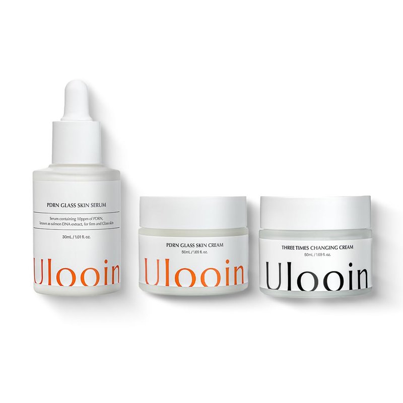 Ulooin Three Times Changing Cream – K-Beauty Moisturizer with Ceramide, D-Panthenol & Chamomile | Soothing, Hydrating, Blemish Care & Skin Barrier Repair for Clear, Balanced Skin