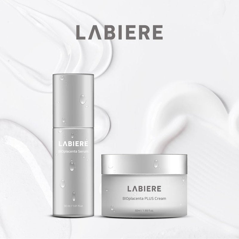 LABIERE BIOPlacenta PLUS Cream, Double Anti-Aging Face Moisturizer