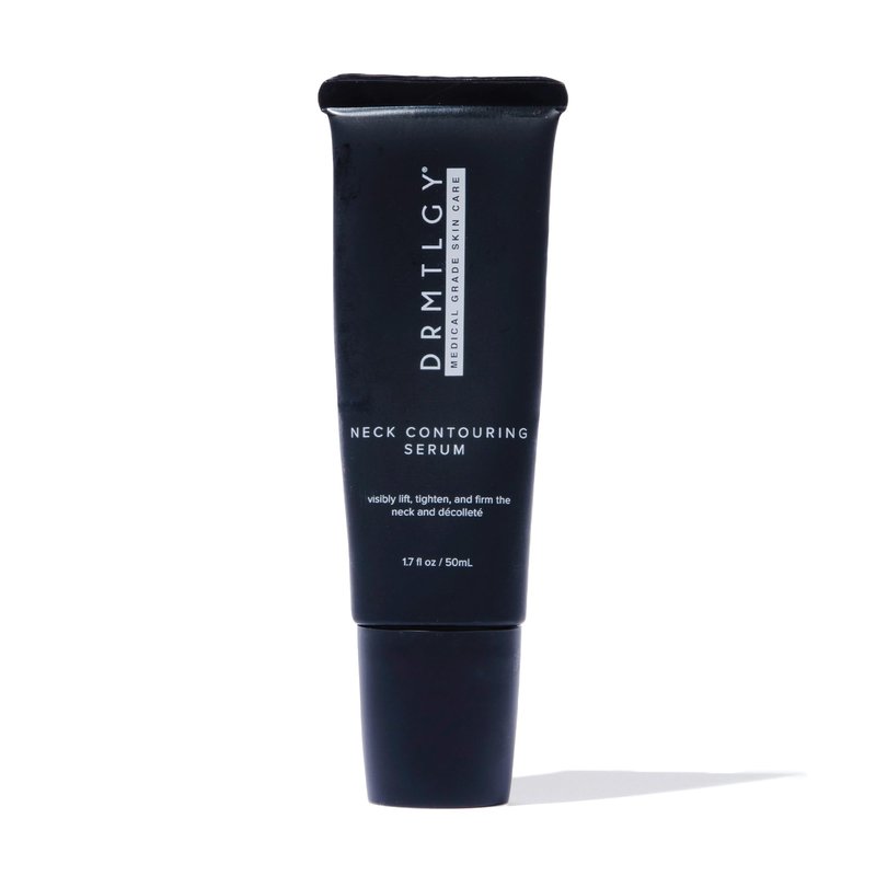 DRMTLGY Contouring Serum - Anti Aging Neck Cream for Skin Tightening and Firming, Sculpt and Define Jawline, Improves Horizontal Neck Lines and Sagging Skin, 1.7 oz