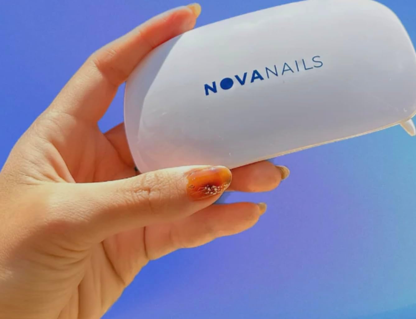 NOVA Gel Nail Lamp - Portable 6W UV Curing Light with 2 Timers | Perfect for Gel Manicure & Nail Art