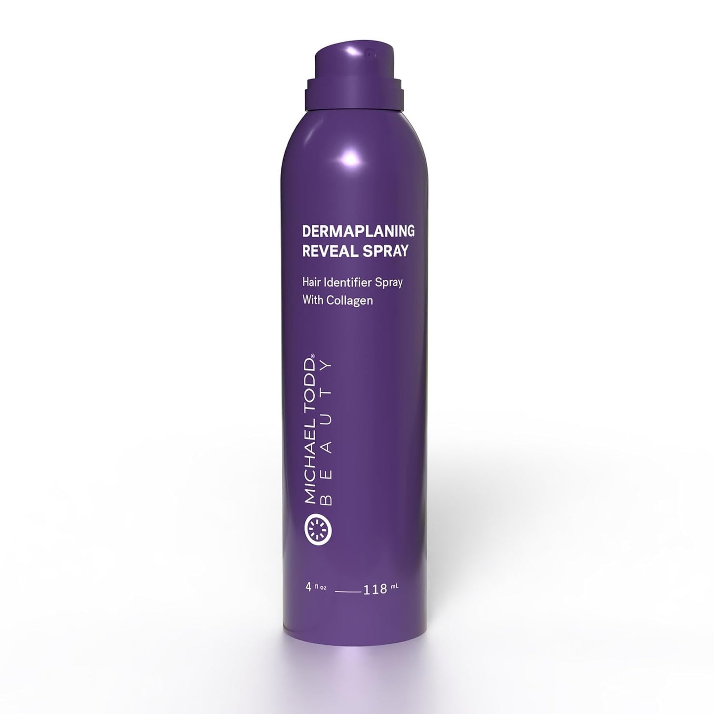 Michael Todd Beauty - Sonicsmooth Hair Identifier Spray - Radiance Reveal Mist for Face Shaving & Dermaplaning - Highlights Peach Fuzz - Collagen-Infused - Nourish & Smooth Skin - All Skin Types - 4oz