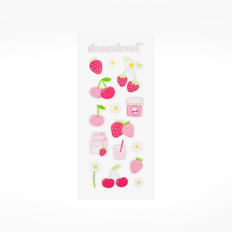 dearcloud Sky/Shadow – Strawberry Garden – eye shadow palette makeup with 10 Ultra-Fine Pigments & Dual-Ended eyeshadow brush (Strawberry Garden)