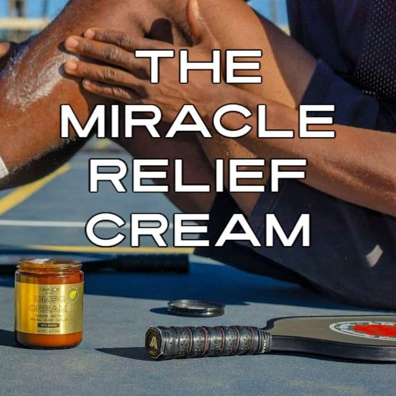 DMSO Cream with 24K Colloidal Gold - Joint Comfort & Mobility | 99.99% Pure | Aloe Vera & Shea Butter | Peppermint Scent - 7oz Jar