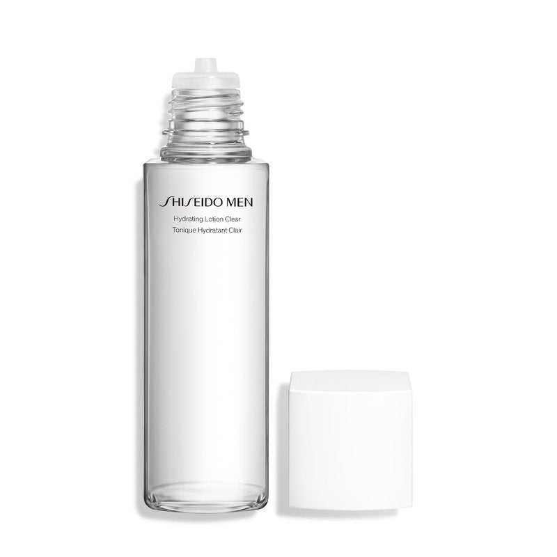 Shiseido Men Hydrating Lotion Clear - 5 oz - Delivers 12-Hour Hydration & Visibly Improves Roughness - Non-Comedogenic - All Skin Types - Paraben Free & Mineral Oil Free