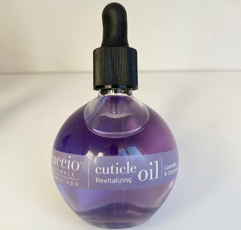 Cuccio Naturale Revitalizing Hydrating Cuticle Oil - Repair Damaged Skin & Nails - Vanilla Bean & Sugar - 2.5 Oz (Pack of 2)