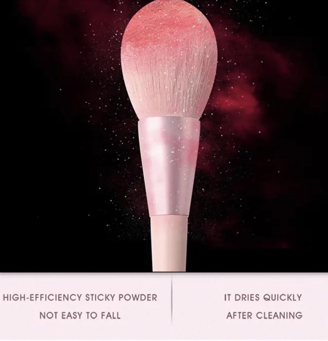 Pink MakeUP Brush Set with 11pcs brushes that includes the one MakeUP Sponge