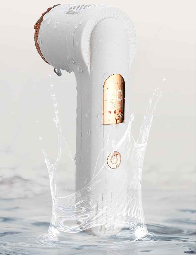 Rechargeable Electric Foot Callus Remover - Professional Pedicure Tool with LCD Display, Waterproof & 2-Speed for Smooth Feet
