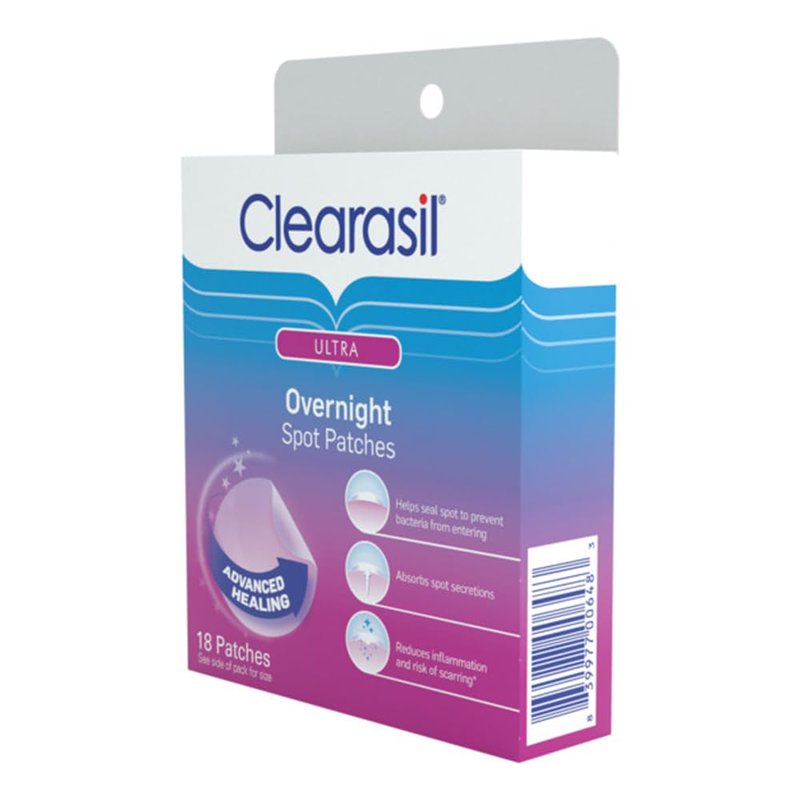 Clearasil Stubborn Acne Control 5in1 Pimple Patch, 18 Count (Pack of 3)