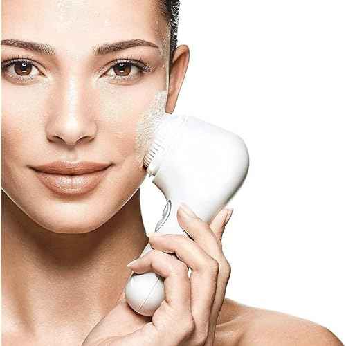 Deep Pore Face Cleansing Brush Head Replacements Compatible with Clarisonic Mia 1, Mia 2, Alpha Fit