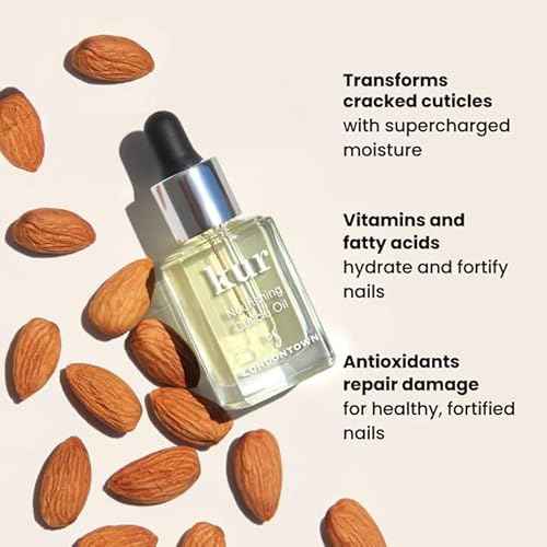 LONDONTOWN Nourishing Cuticle Oil for Softer, Healthier Nail Care - Deeply Moisturizing for Dry Cracked Skin & Cuticles, Vegan & Cruelty-Free