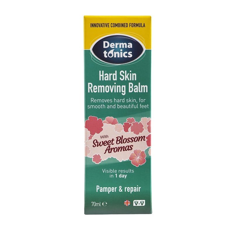 Dermatonics 10% Urea Callus Removing Cream – Removes Hard Skin, Moisturizes and Rehydrates Racked, Rough, Dead and Dry Skin – for Feet, Elbows, and Hands, 2.37 fl oz. Tube, 3 Pack