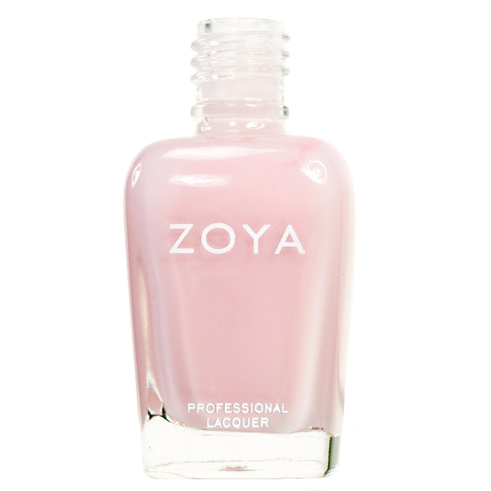 ZOYA Madison Nail Polish, Softest Pale Pink Sheer Milky Cream Polish, Cool-Tone French Manicure Base, Big10Free Vegan, 0.5 fl oz