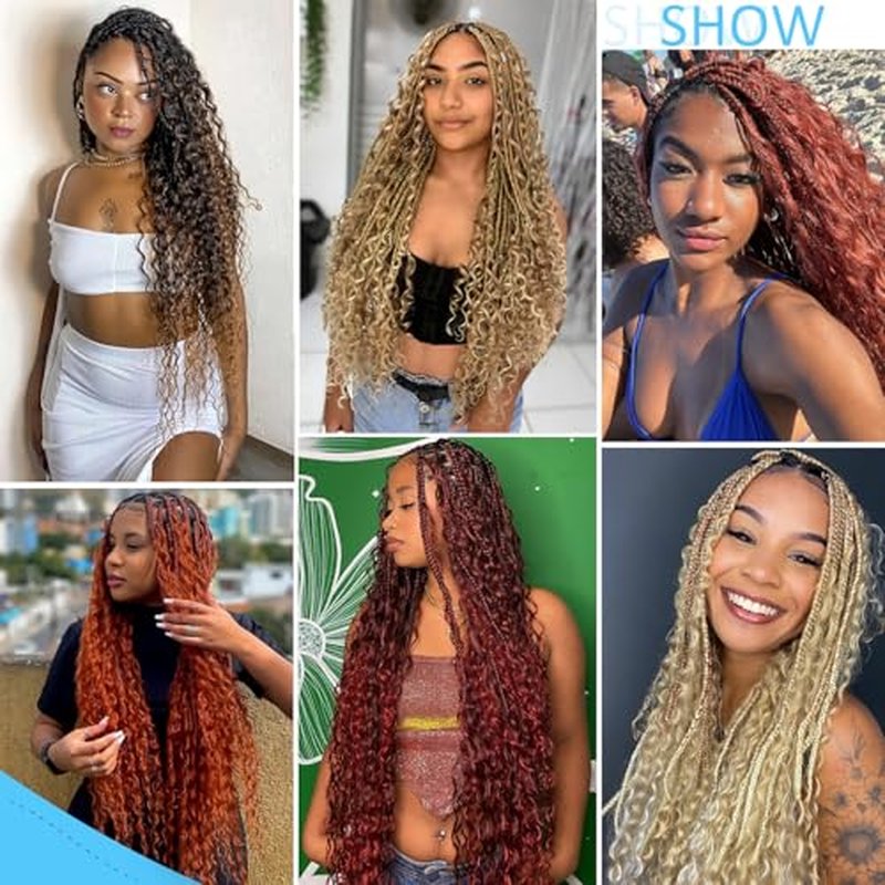 27 Human Braiding Hair 24 Inch Honey Blonde Deep Wave Bulk Human Hair For Braiding Boho Braids 100g Human Braiding Hair Water Wave Blonde Human Hair