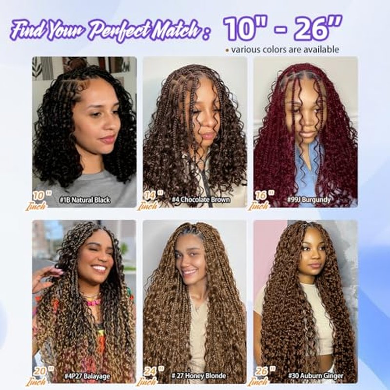 Deep Wave Human Braiding Hair for Boho Braids ? 10 Inch 120g 3 Bundles/Pack Natural Black, 100% Unprocessed 12A Brazilian Virgin Hair Bulk, No Weft, Wet & Wavy Curly Knotless Extensions