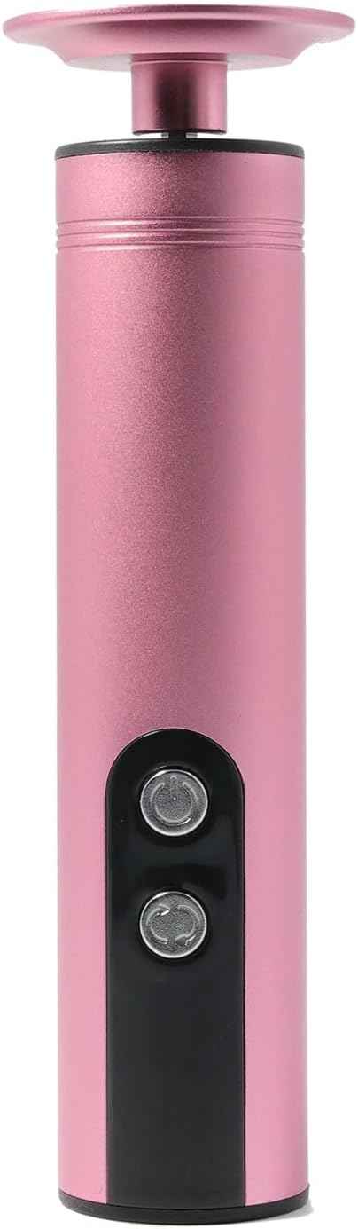 Electric Callus Remover & Foot Sander - 2-in-1, 2000mAh, 9 Speed, LED Display, Replaceable Discs - Rose