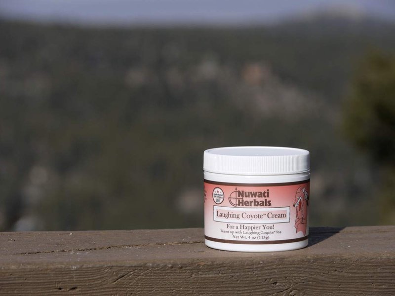 Nuwati Herbals Laughing Coyote – A Happier You Body Cream, 4 Ounces