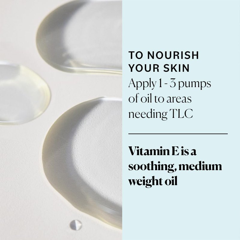 Vitamin E Oil Blend for Face - Organic Antioxidant Facial Oil, 36,000 IUs | 100% Pure & Cold-Pressed, 3.97 fl oz