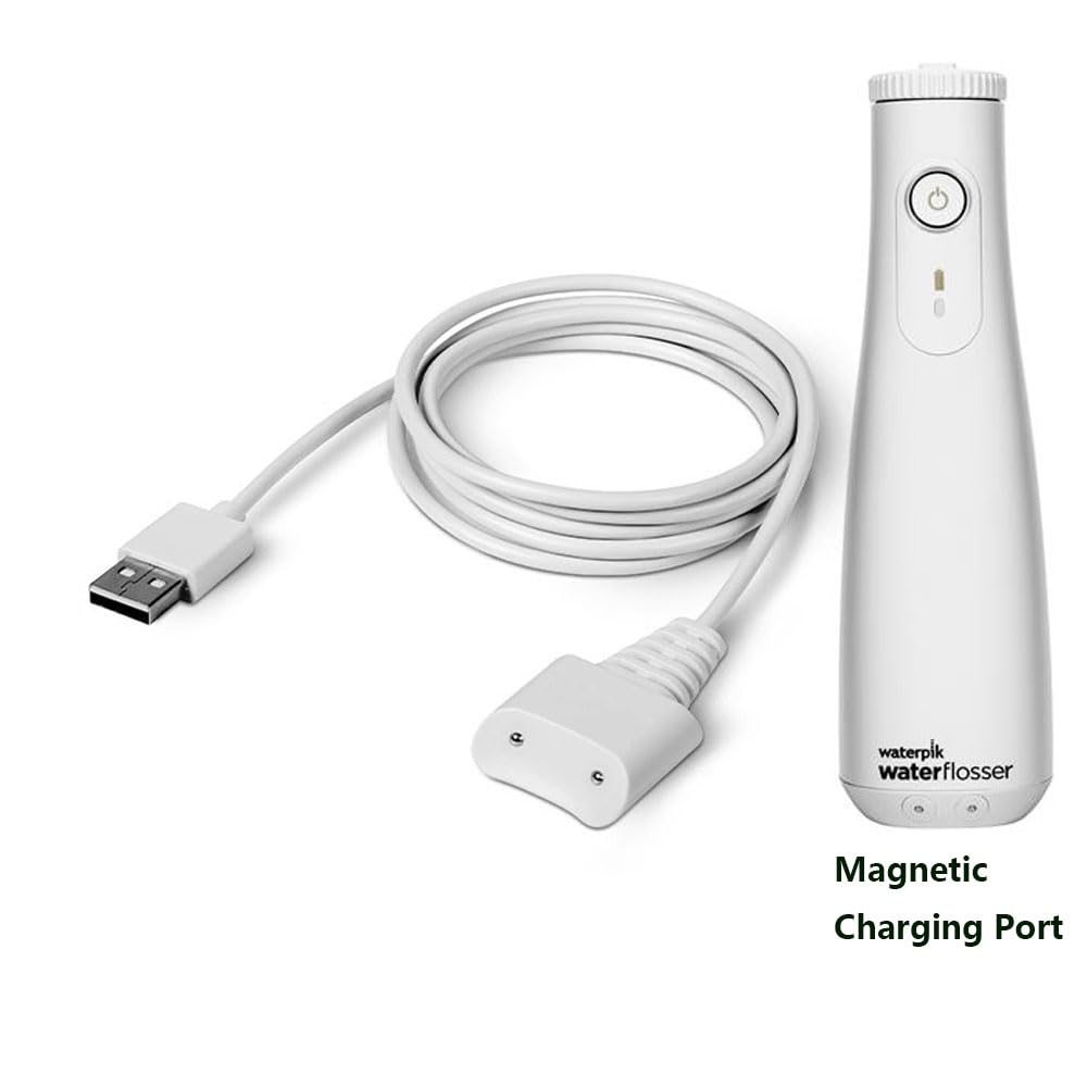 Pralota for Waterpik WF-10 Charger Magnetic USB-A Charging Cable Compatible with Waterpik Cordless Select Water Flosser WF-10 Series Model WF-10W020 & WF-10W040