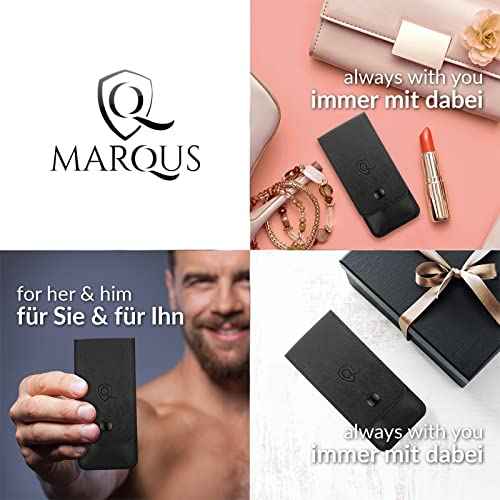 marQus manicure set 4-piece travel set with file from Solingen nail care set nail scissors set and nail set