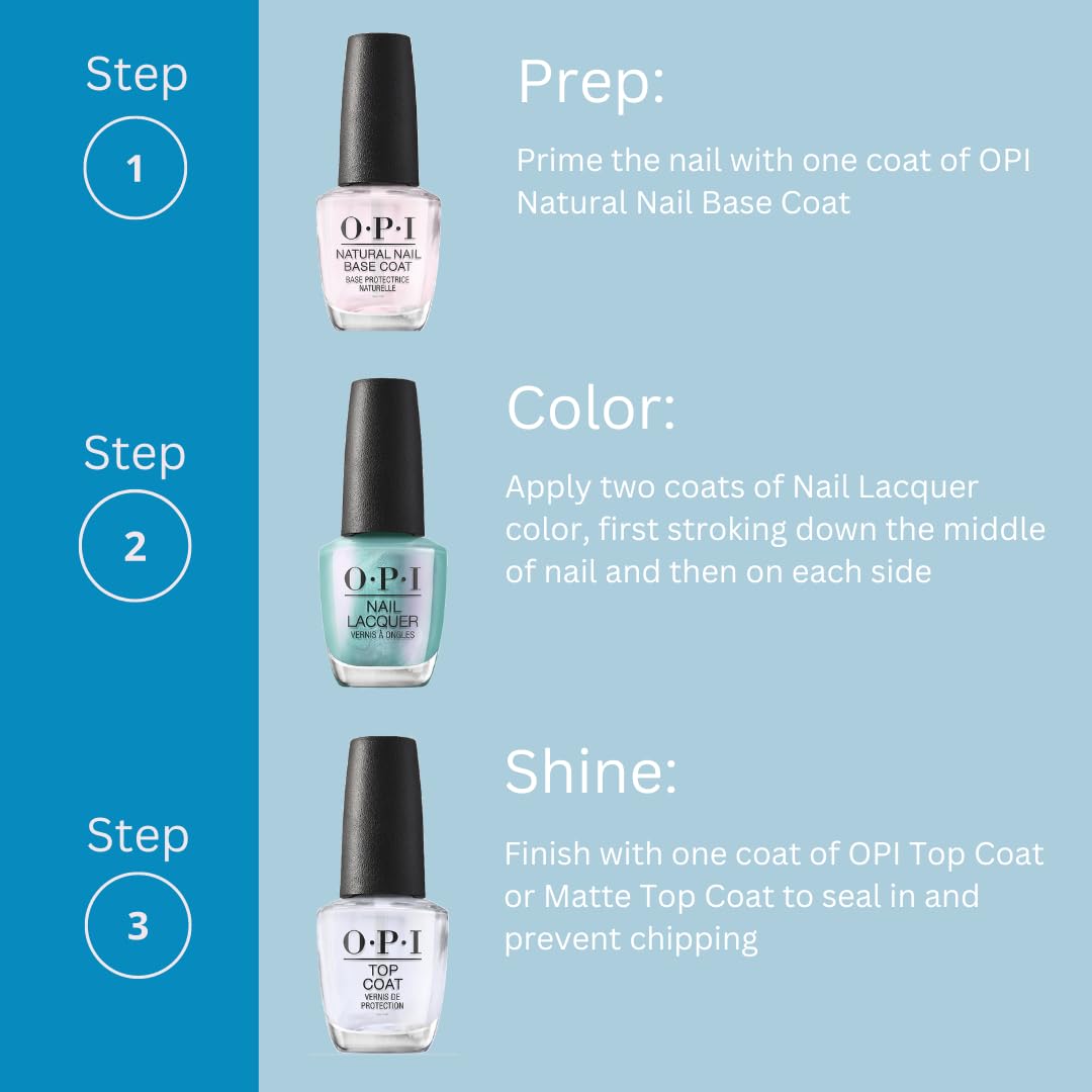 OPI Nail Lacquer Bundle: Can’t Find My Czechbook & Silicon Valley Girl - 0.5 fl oz