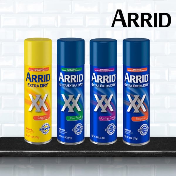 ARRID XX Ultra Clear Anti-Perspirant Deodorant Spray - Ultra Fresh 6 oz | Pack of 4