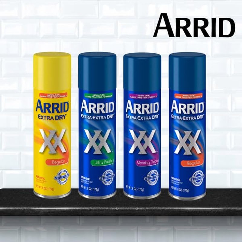 ARRID XX Ultra Clear Anti-Perspirant Deodorant Spray - Ultra Fresh 6 oz | Pack of 4