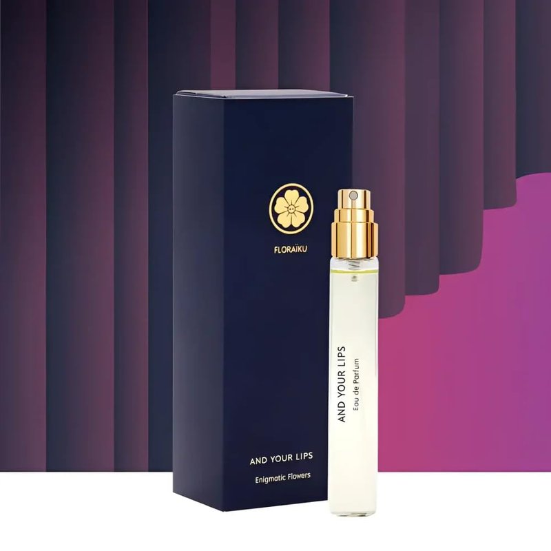 Floraiku And Your Lips Eau De Parfum Travel Spray 0.33 Ounce (Unisex)