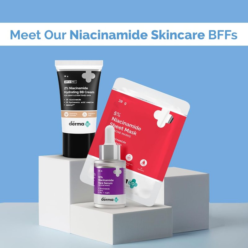The Derma Co 2% Niacinamide Oily Skin Cleanser for Sensitive, Oily & Combination Skin 125 ml Non-Irritant Soap-Free Non-Drying Gently Cleanses Makeup With 0.1% ww Salicylic Acid
