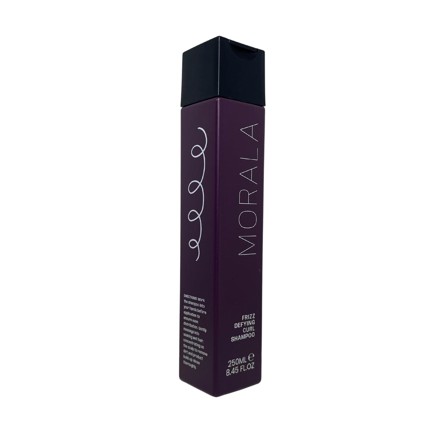 MORALA Frizz Defying Curl Shampoo, 8.45fl.oz, For Curly, Coily & Wavy Hair
