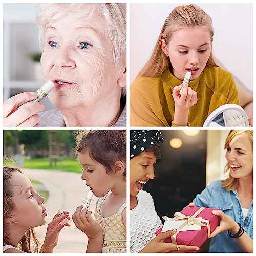 50 Pcs Christian Lip Balm Bulk Scripture Bible Verses Lip Balm Christian Gifts for Women Faith Religious Church Party Favor Inspirational Gift for Coworker Staff Employee(Fresh)