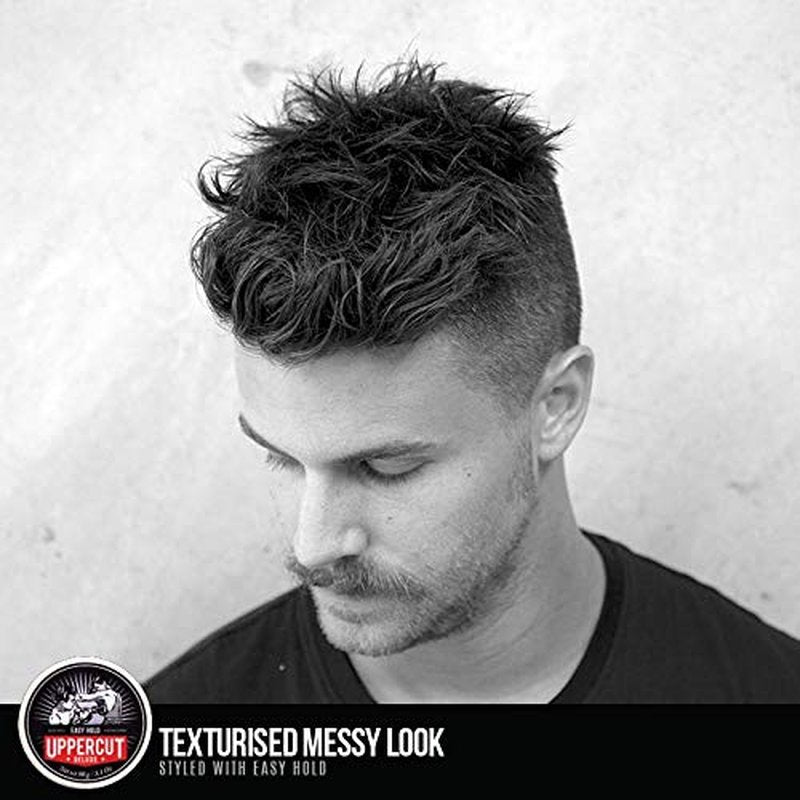 Uppercut Deluxe Pomade | Easy Hold Matte Finish Hair Styling Cream - 3.1oz, Natural Texture & Volume