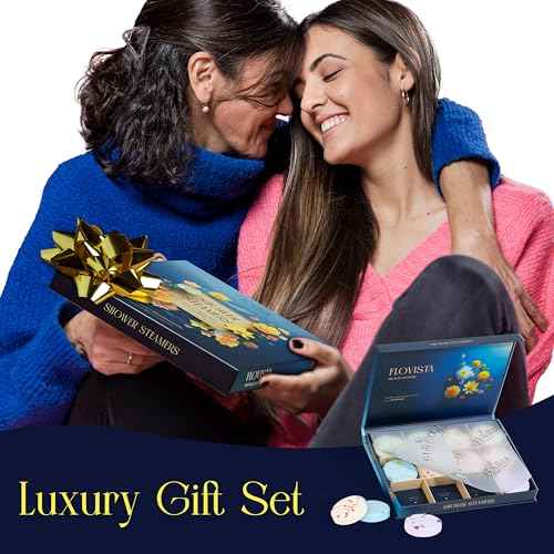 Gifts for Women, Aromatherapy Shower Steamers ? 12-Pack Self Care & Spa Birthday Gifts for Women, Relaxation & Stress Relief, Bath Shower Bombs with Lavender & Eucalyptus Essential Oils