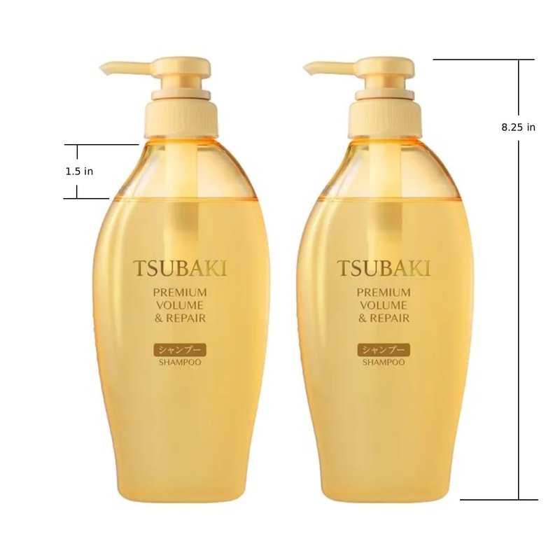 Limited Edition Premium Repair Shampoo and Conditioner Set Bundle with Hair Serum (10ml), Paraben Free, Camellia Scent