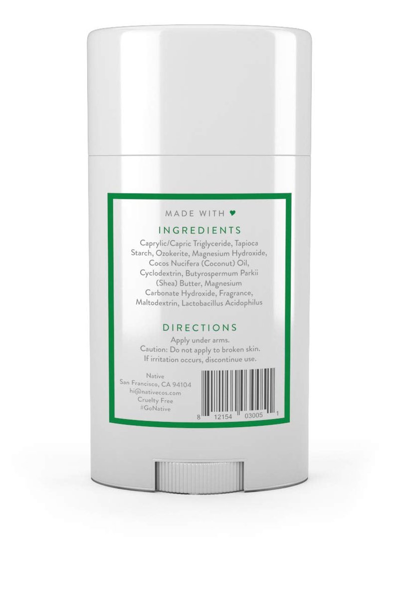 Native Deodorant Eucalyptus & Mint 2.65oz (2 pack)