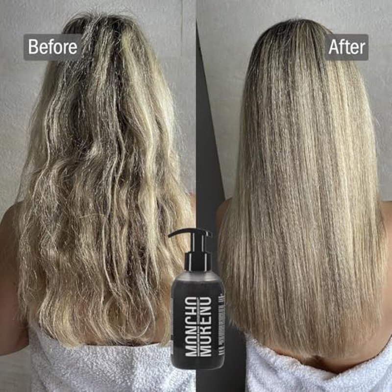 MONCHO MORENO Bathman Detox Hair - Active Carbon Shampoo : Oily roots and dry ends, Cleanses and purifies oily hair 500ml