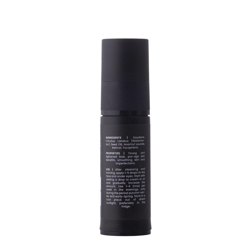 Liquid Happiness Retinaldehyde Serum for Face & Eyes - Anti-Aging Formula with Fast-Absorbing Squalane | 30 ml
