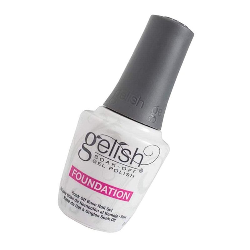Gelish Harmony 0.5 Fluid Ounce Soak-Off Foundation Gel Nail Polish Base (2 Pack)