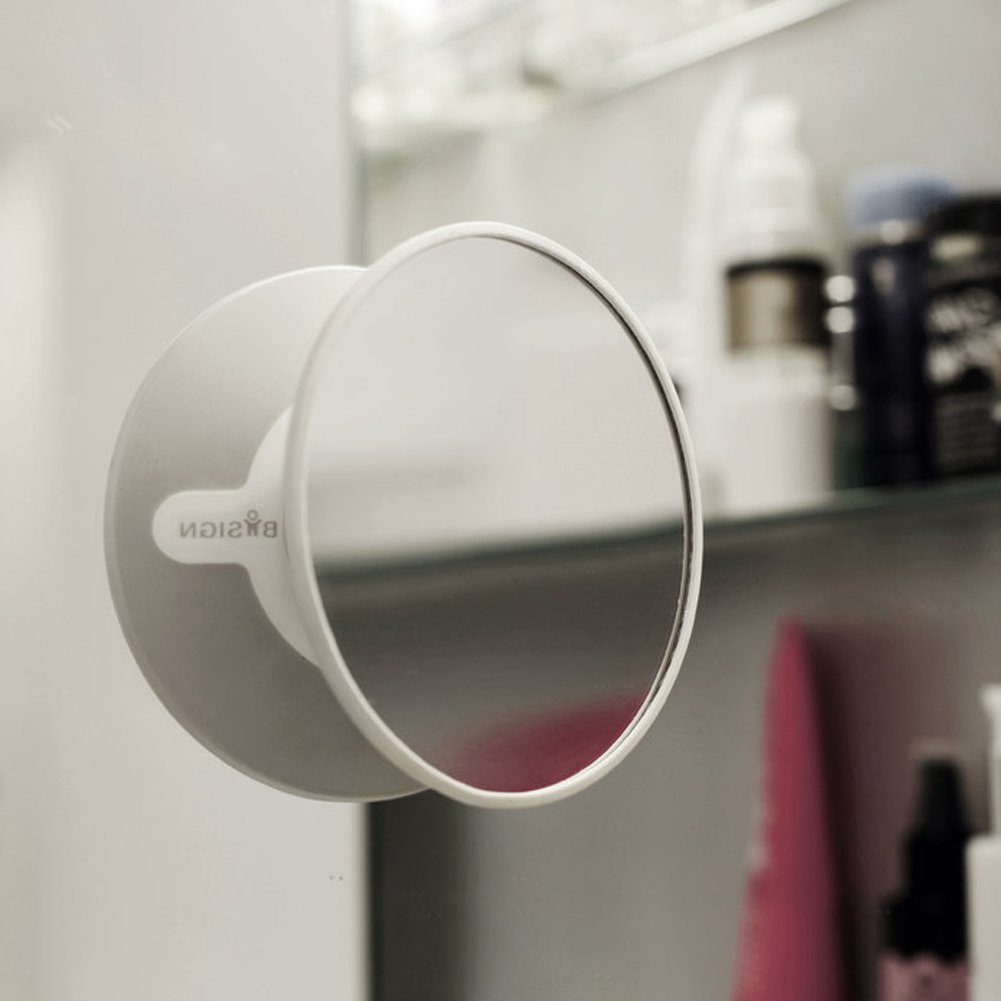Bosign Cosmetic Mirror 15 x Magnification with Magnetic Extension Bar, Black