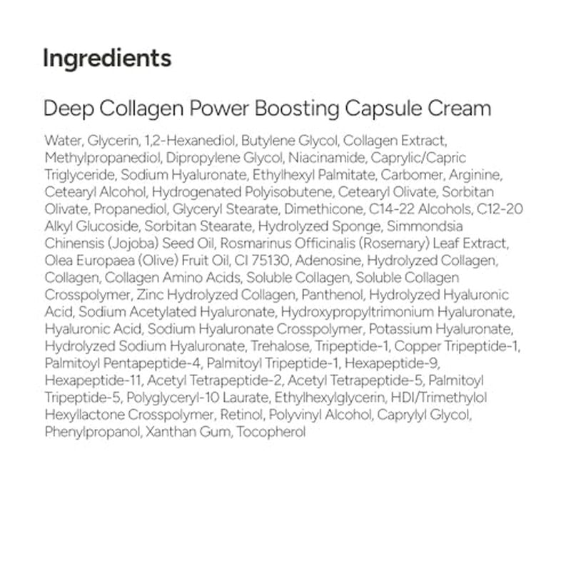 Deep Collagen Boosting Duo - Collagen Mask & Power Capsule Cream | Skincare Gift Set for Mom