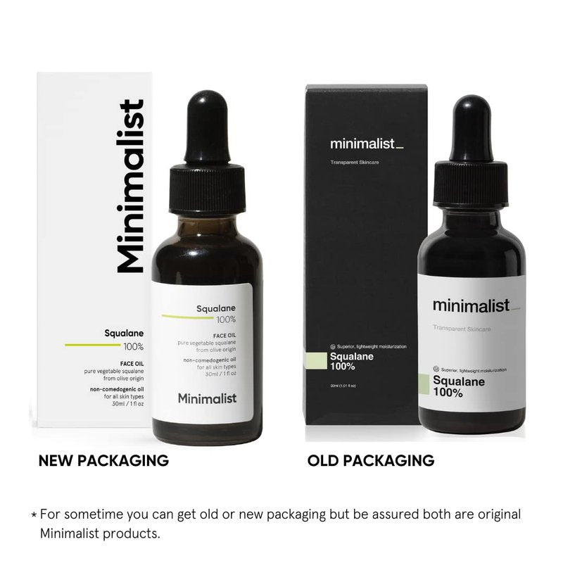 Squalane Oil for Face & Skin - 100% Pure Moisturizing Formula | Lightweight Hydration & Fine Line Reduction | 1 Fl Oz / 30 ml
