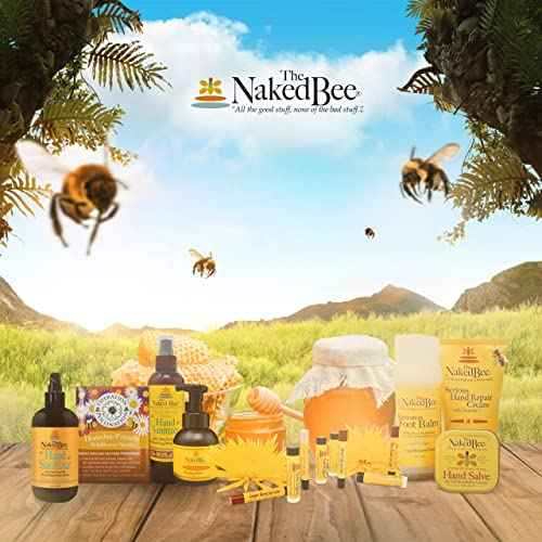 The Naked Bee Orange Blossom Honey Restoration Foot Balm, (2 oz) - 2 Pack