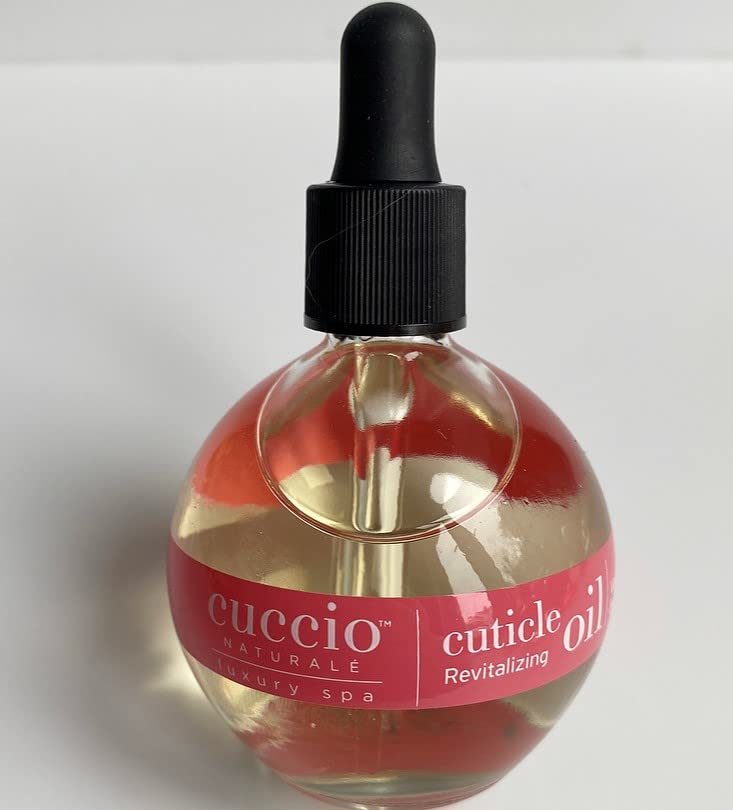 Cuccio Naturale Revitalizing Hydrating Cuticle Oil - Repair Damaged Skin & Nails - Vanilla Bean & Sugar - 2.5 Oz (Pack of 2)