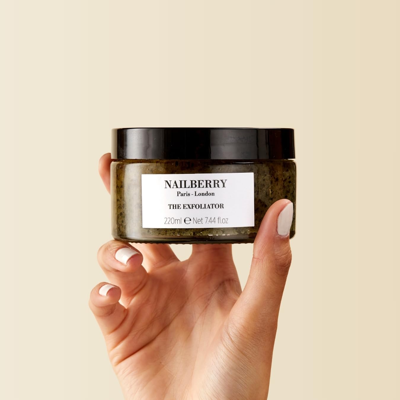 Nailberry Powerful Sugar Body Exfoliator | Hand and Foot Scrub with Brown Sugar | Exfoliating Scrub for Smooth Skin | Sunflower & Sesame Oils | Peppermint, Eucalyptus & Rosemary | 100% Natural | 50 ml