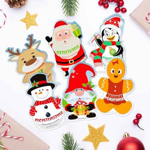 Timgle 12 Pcs Christmas Stocking Stuffers Bulk Facial Masks Skincare Face Sheet Masks Holiday Gifts for Women, Fragrance Hydrating Face Mask Spa Gifts Bulk for Coworker Adults Stocking Stuffer