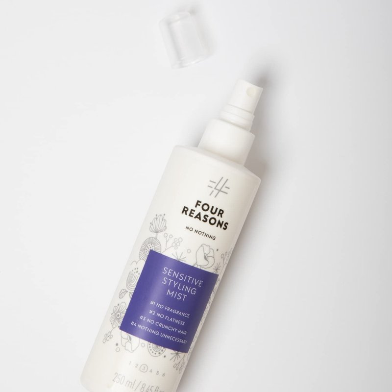 No nothing Styling Mist - Hair Heat Protectant Blowout Spray, Hypoallergenic Volumizing Spray, Heat Activated Medium Hold Fine Hair Volumizer, Frizz Control, Humidity Shield, Fragrance Free, 8.45oz