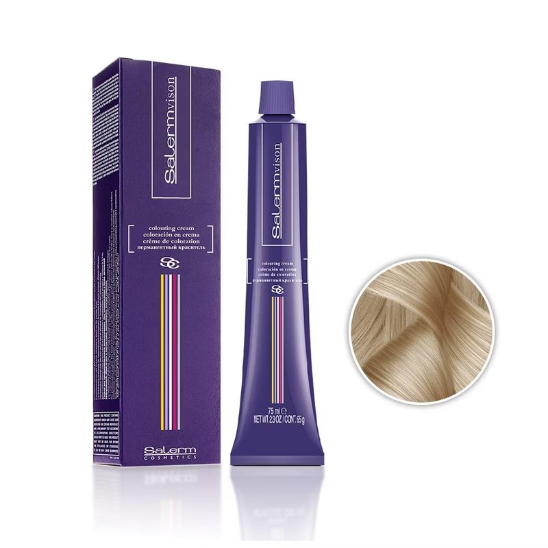 Salermvison Hair Coloring Cream #9.31 Extra Light Blonde Beige, 2.3 Ounce