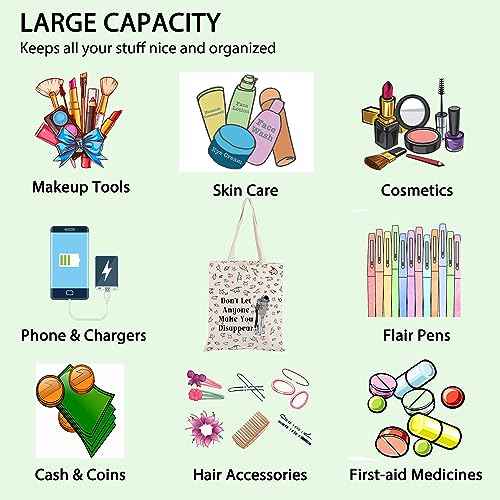 FOTAP LGBTQ Gift Hi Leaves Tote Bag Spotify Inspired Gift Nick and Charlie Gifts BL Boys Love Gifts (Disappear Tote)